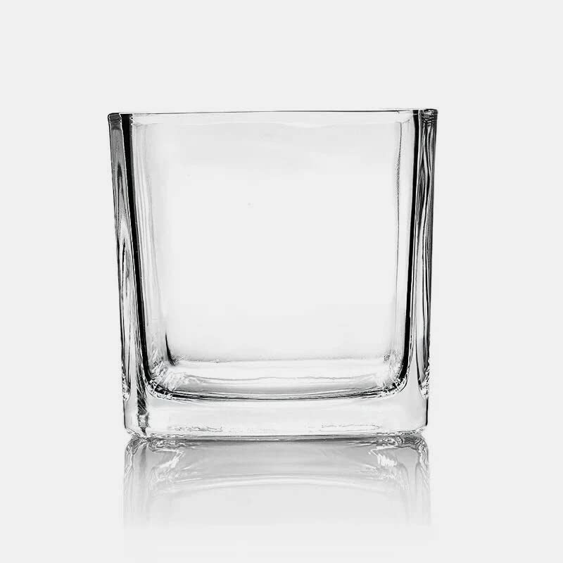 Cube Glass Vase | Full House Lebanon