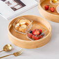 Bamboo Serving Tray Set (3 Pcs) - Rectangular | Full House Lebanon