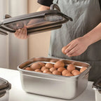 Stainless Steel Rectangular Food Storage Container - 7.5 L | Full House Lebanon
