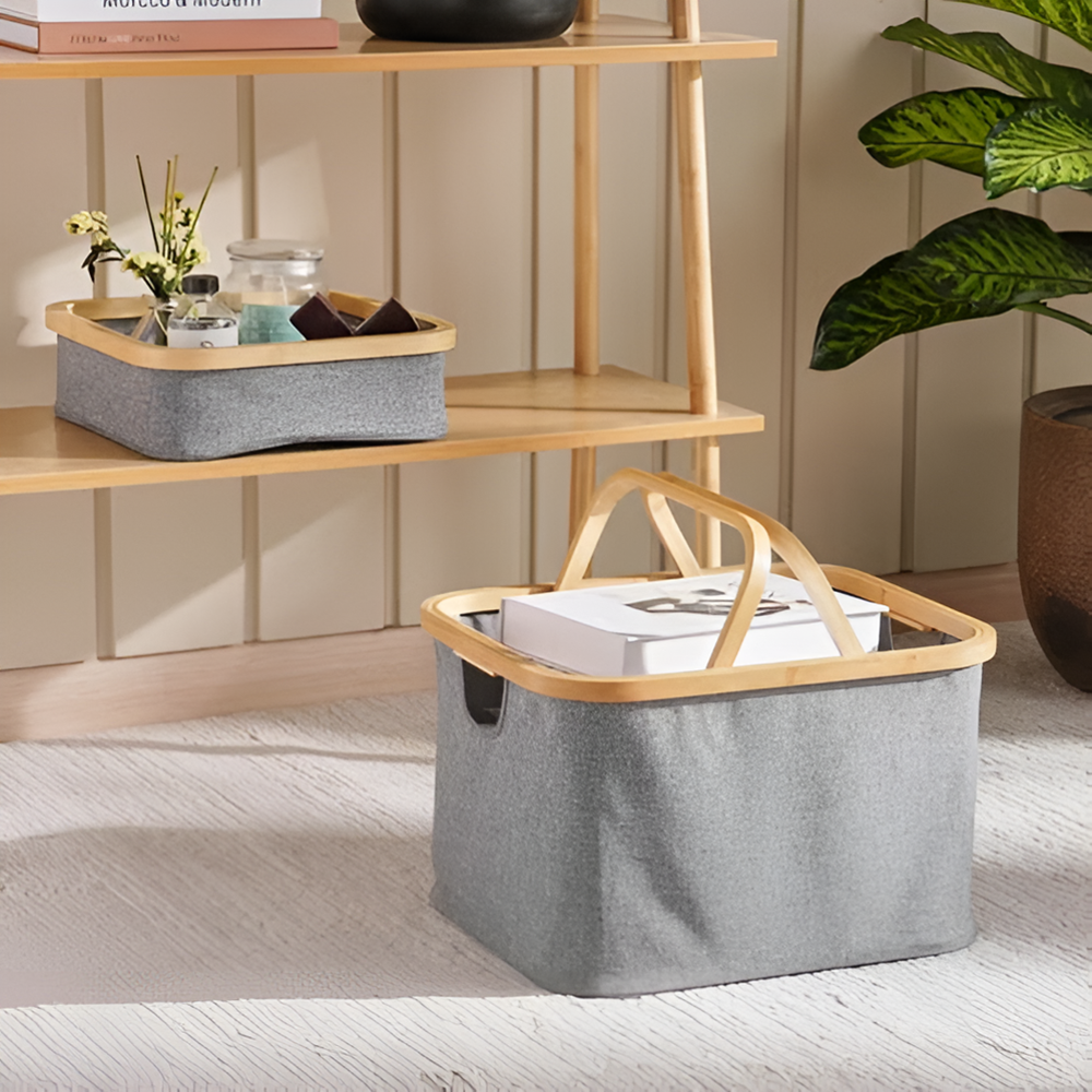 Fabric Laundry Basket with Handles | Full House Lebanon