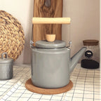 Enamel Tea Kettle - White | Full House Lebanon