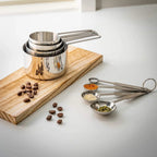 Stainless Steel Measuring Cups Set (4 Pcs) | Full House Lebanon