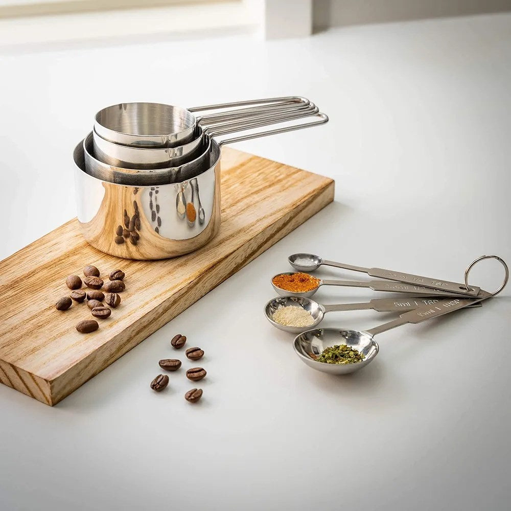 Stainless Steel Measuring Cups Set (4 Pcs) | Full House Lebanon