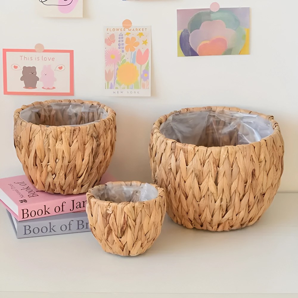Gourd Grass Plant Holder Set (3 Pcs) | Full House Lebanon