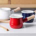 Enamel Milk Pot - Navy | Full House Lebanon