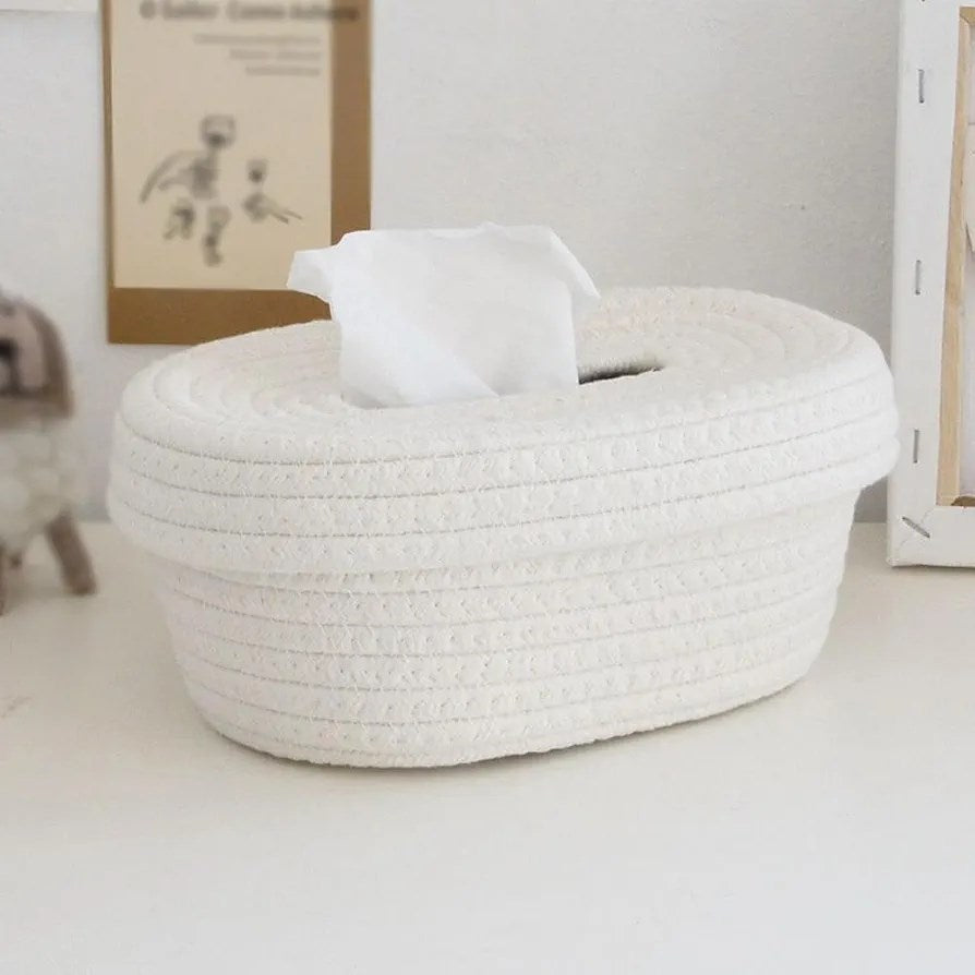 Cotton Rope Tissue Box | Full House Lebanon