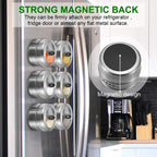6 Magnetic Jar Spice Rack | Full House Lebanon