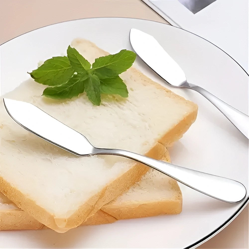 Stainless Steel Butter Knife Set (2 Pcs) | Full House Lebanon