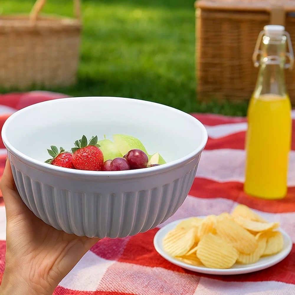 Ceramic Mixing Bowl - Black | Full House Lebanon