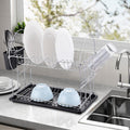 Chrome Platted 2 Tier Dish Rack | Full House Lebanon