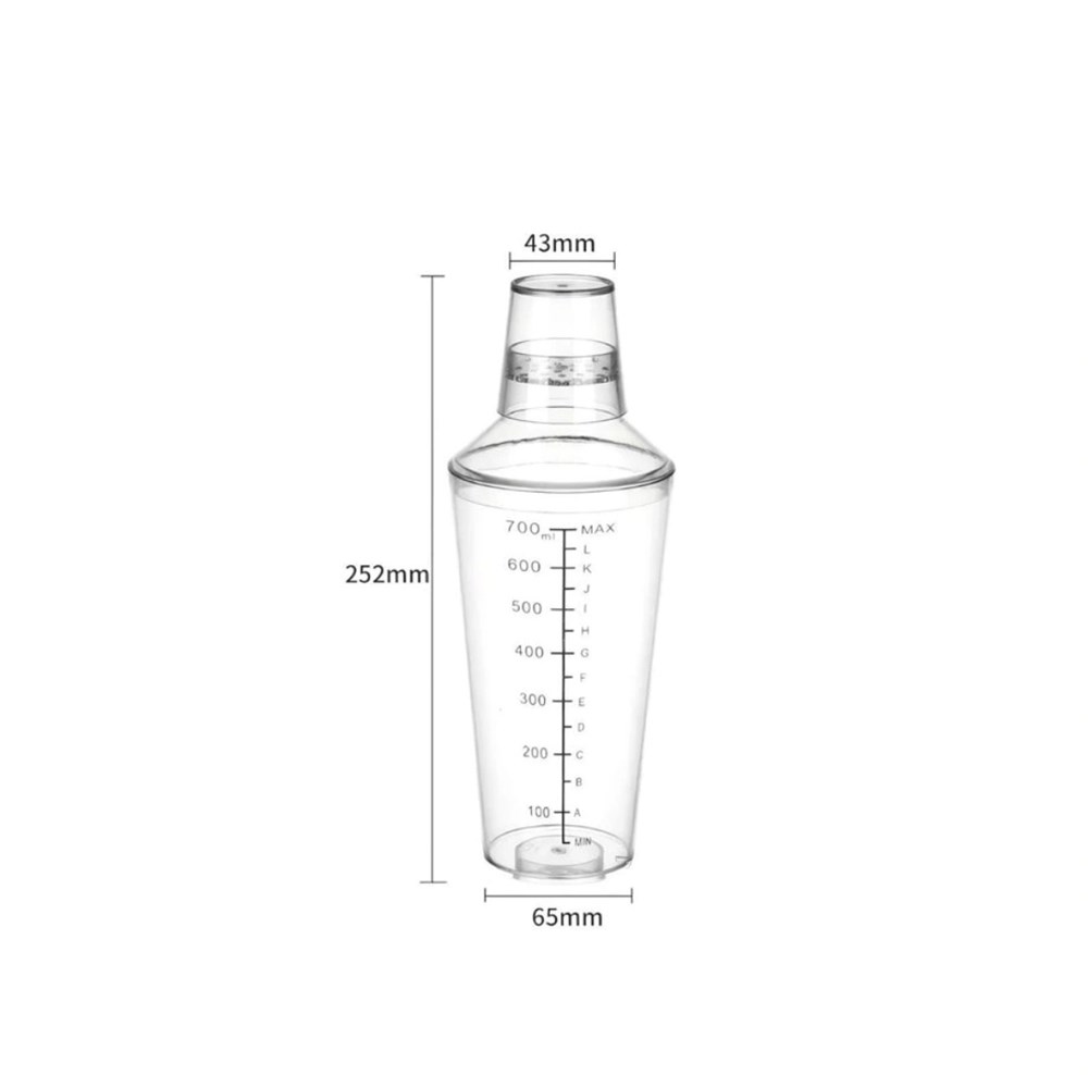 Acrylic Mixer Shaker | Full House Lebanon