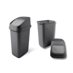 Swing-Top Waste Bin - 17 L, Grey | Full House Lebanon