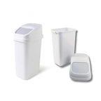 Swing-Top Waste Bin - 10 L, Grey | Full House Lebanon