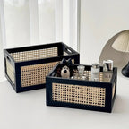 Multifunctional Rattan Woven Storage Box Set (2 Pcs) | Full House Lebanon
