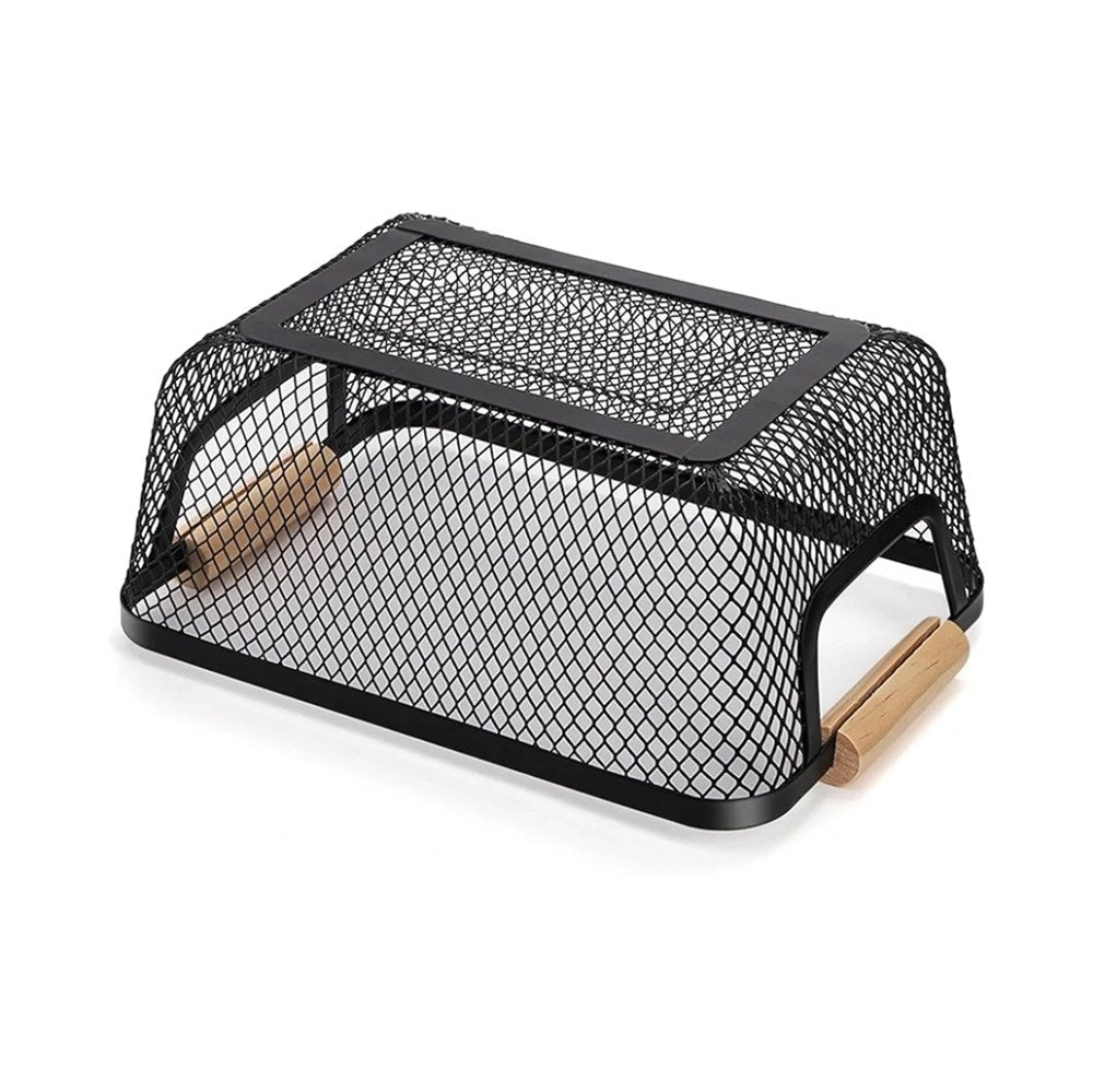 Wire Storage Basket with Wooden Handles | Full House Lebanon