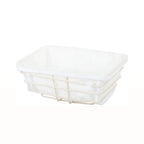 Metal Bread Basket - Rectangular, Black | Full House Lebanon
