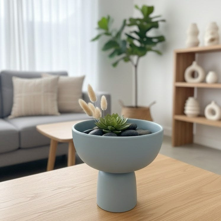 Decorative Footed Porcelain Bowl | Full House Lebanon