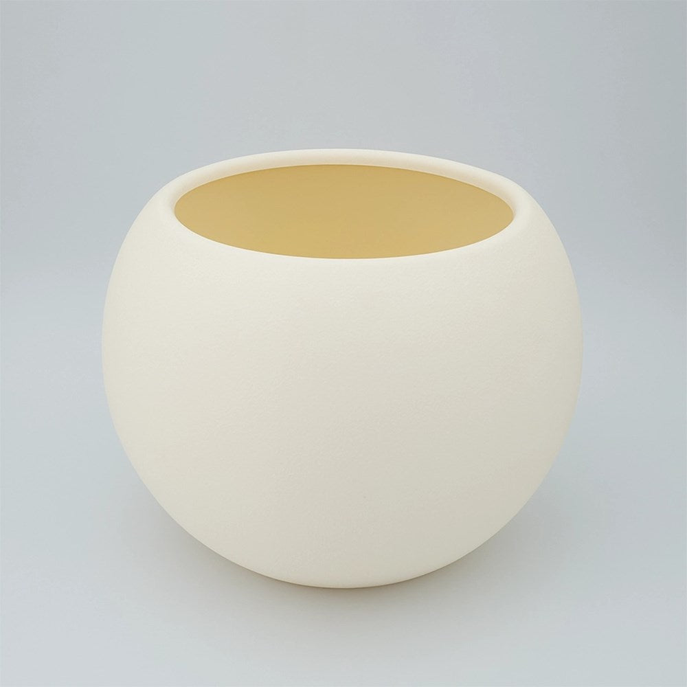 Matte Globe Decorative Vase - Black | Full House Lebanon