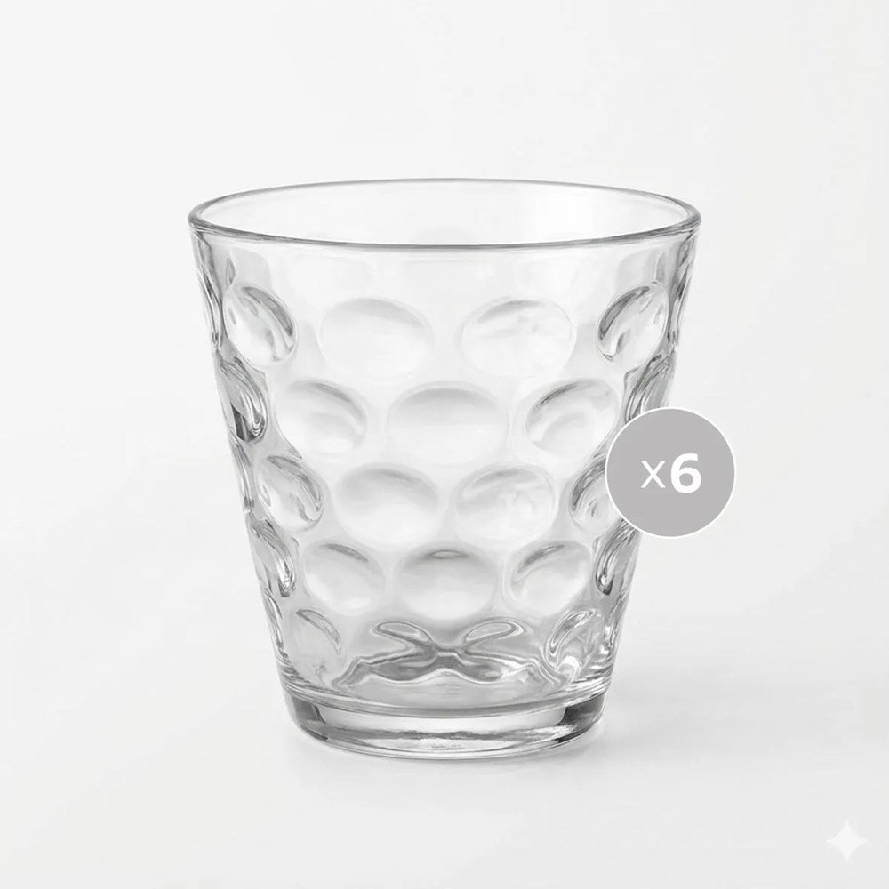 Glass Carafe & Tumbler Set (7 Pcs) | Full House Lebanon