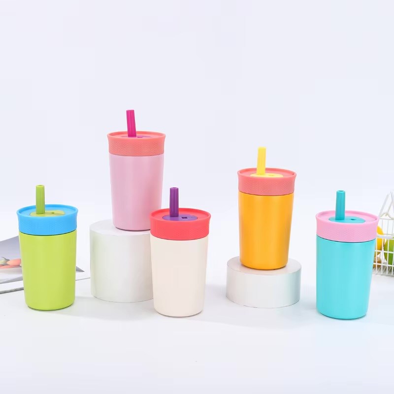 Reusable Insulated Tumbler with Silicone Straw | Full House Lebanon