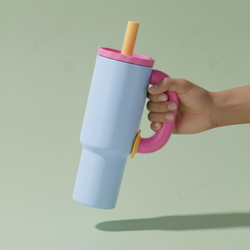 Stainless Steel Insulated Tumbler with Straw