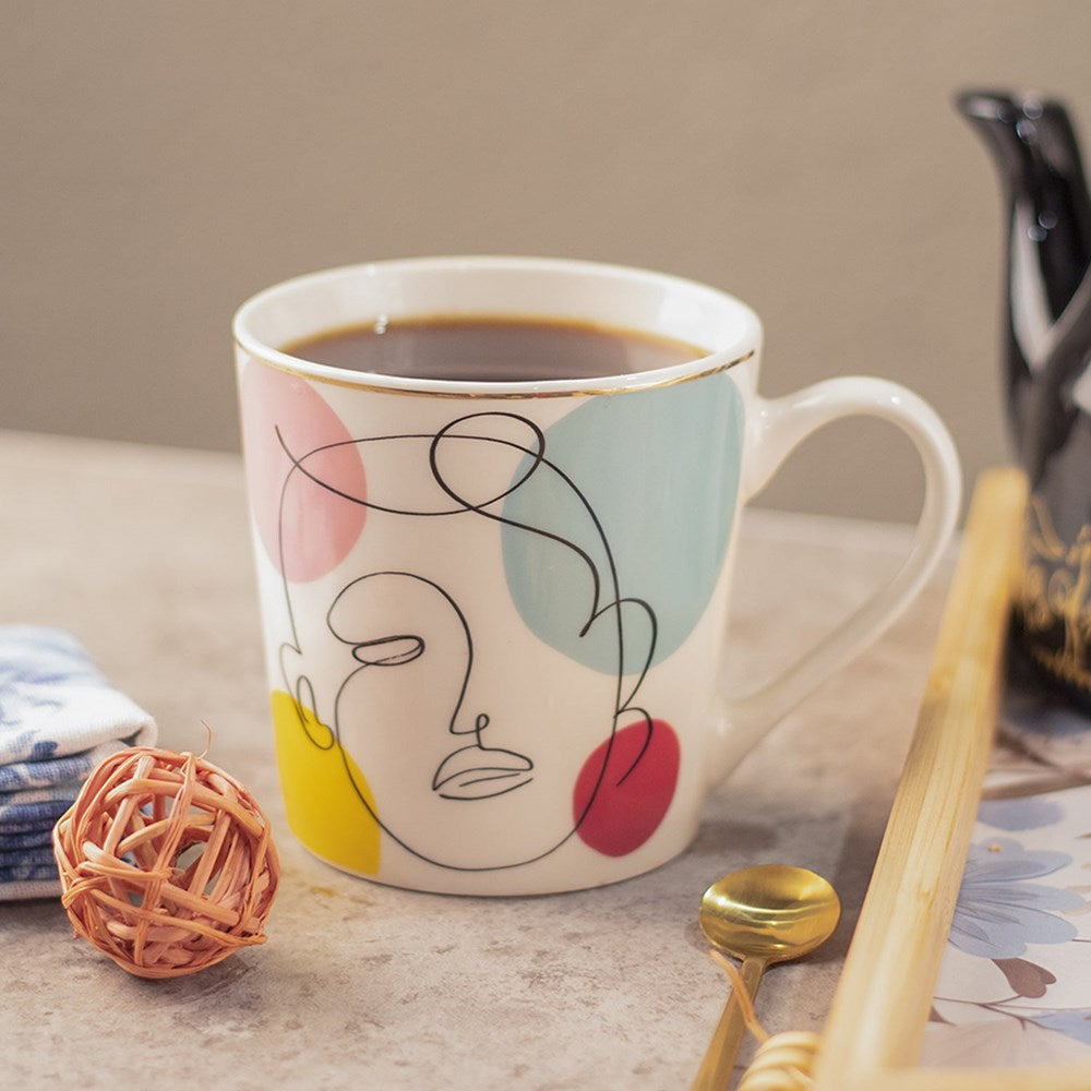 Modernism Porcelain Mug
