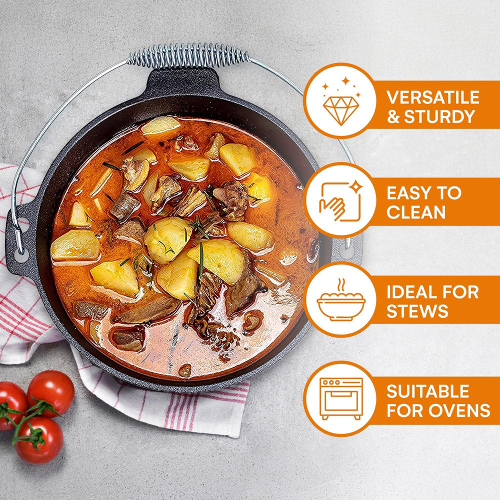 Pre-Seasoned Cast Iron Dutch Oven | Full House Lebanon