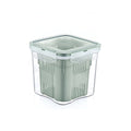 Airtight Olive Storage Container with a Strainer