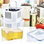 Airtight Olive Storage Container with a Strainer | Full House Lebanon