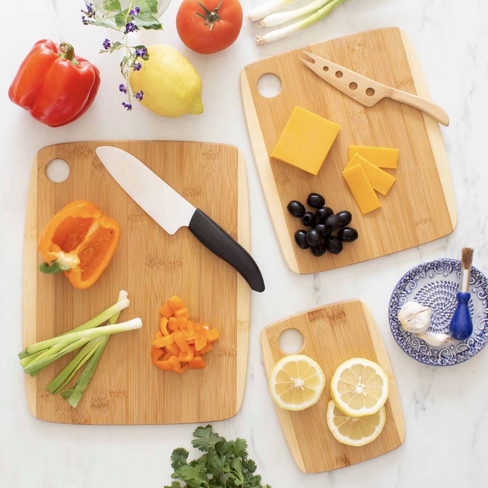Bamboo Cutting  Board Set (3 Pcs ) | Full House Lebanon