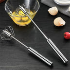 Stainless Steel Semi -Automatic Whisk Set (2 Pcs) | Full House Lebanon