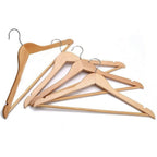 Natural Wood  Clothes Hanger Set   (20 Pcs) | Full House Lebanon