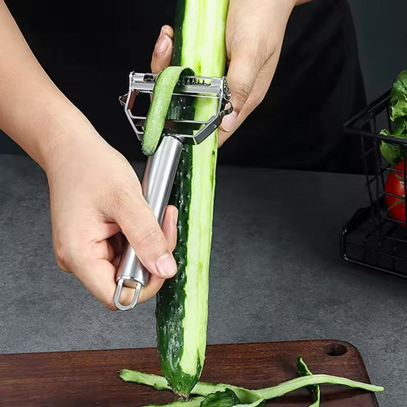 Multifunctional Stainless Steel Julienne Peeler & Slicer | Full House Lebanon