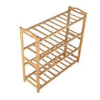 4 Tier Bamboo Shoe Rack | Full House Lebanon