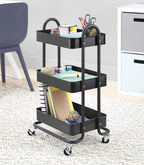 3 -Tier Metal  Rolling Cart | Full House Lebanon