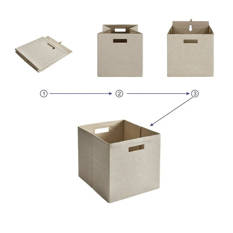 Nonwoven Square Storage Box | Full House Lebanon