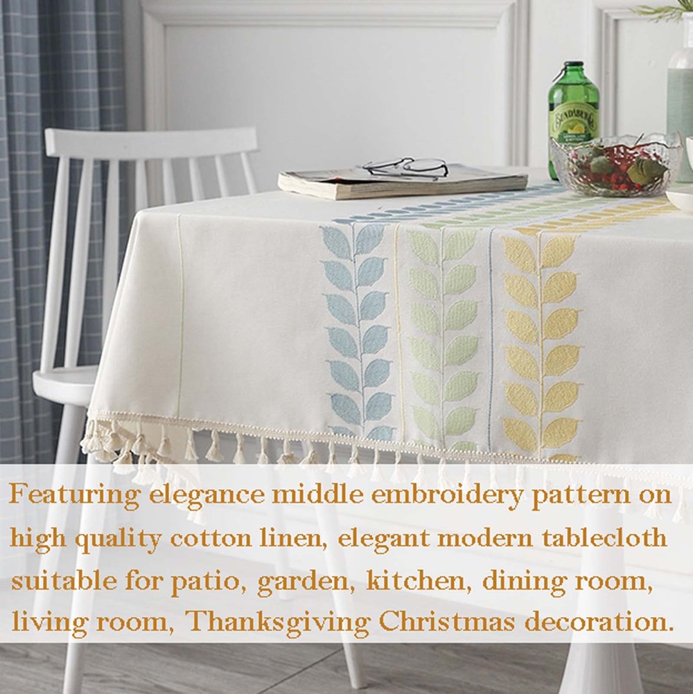 Tassel Dining Table Cloth | Full House Lebanon