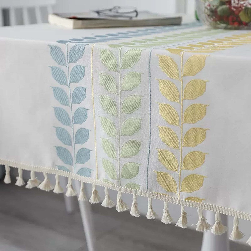 Tassel Dining Table Cloth | Full House Lebanon