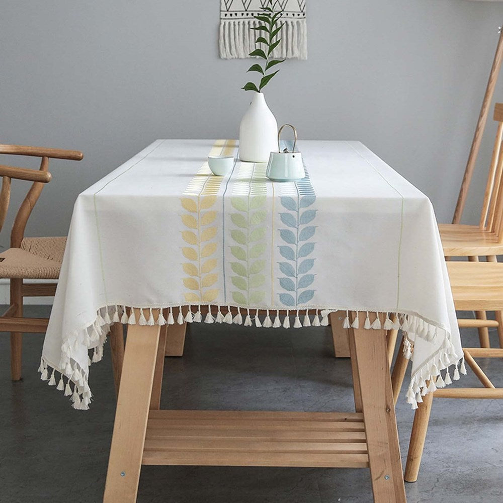 Tassel Dining Table Cloth | Full House Lebanon
