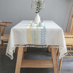 Tassel Dining Table Cloth | Full House Lebanon