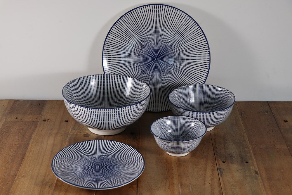 Navy Porcelain Dinnerware - Dinner Plate | Full House Lebanon