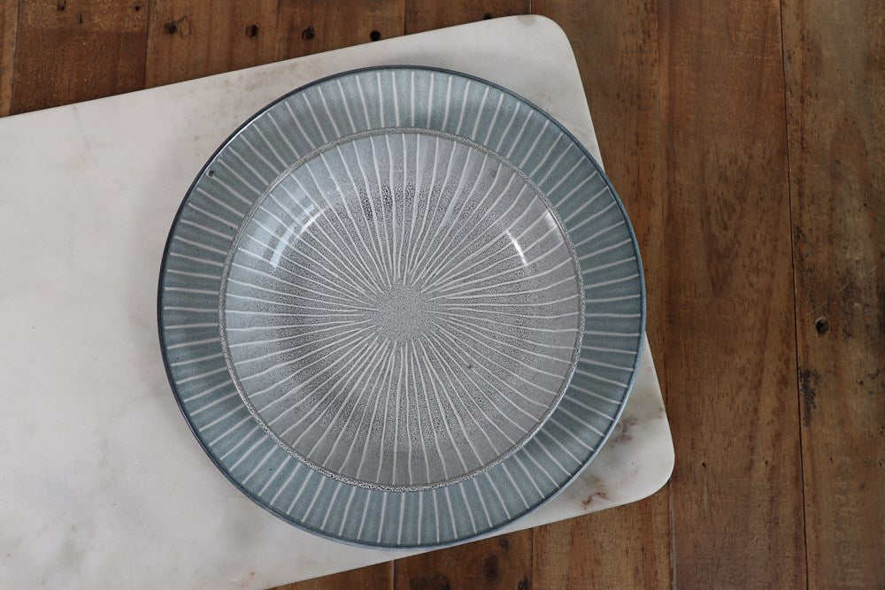 Grey Porcelain Dinnerware - Salad Bowl | Full House Lebanon