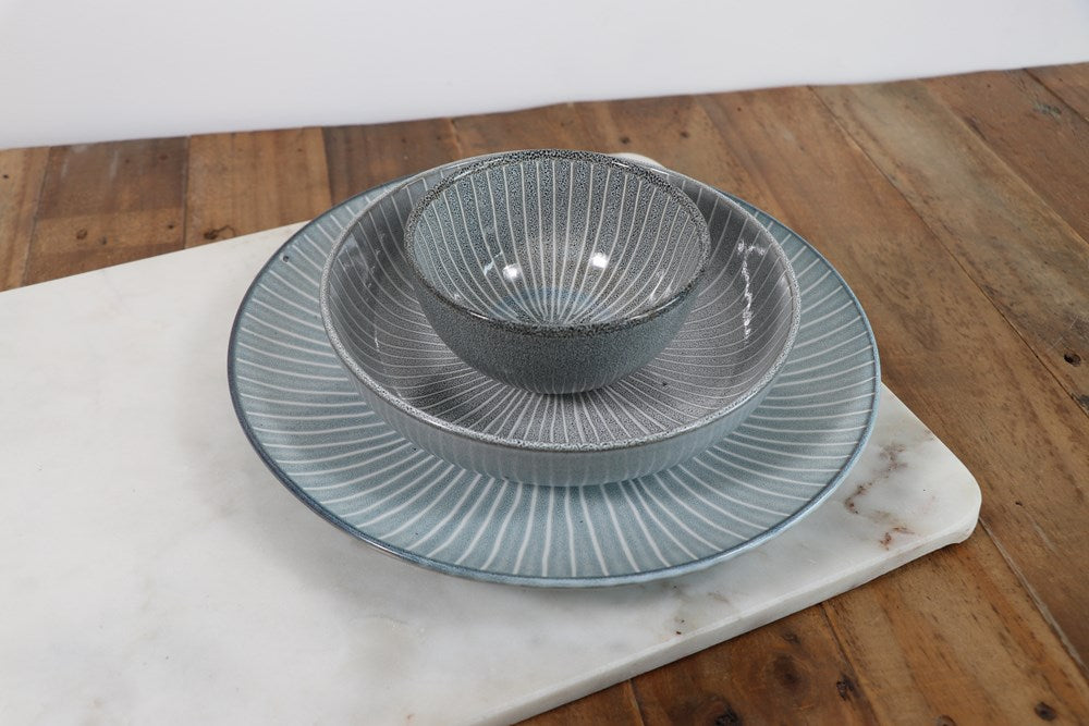 Grey Porcelain Dinnerware - Dinner Plate | Full House Lebanon