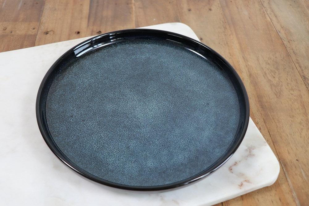 Ocean Blue & Black Dinnerware | Full House Lebanon