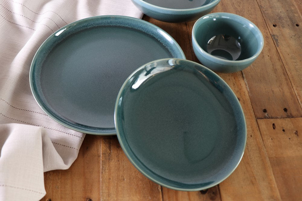 Green Porcelain Dinnerware - Dinner Plate | Full House Lebanon