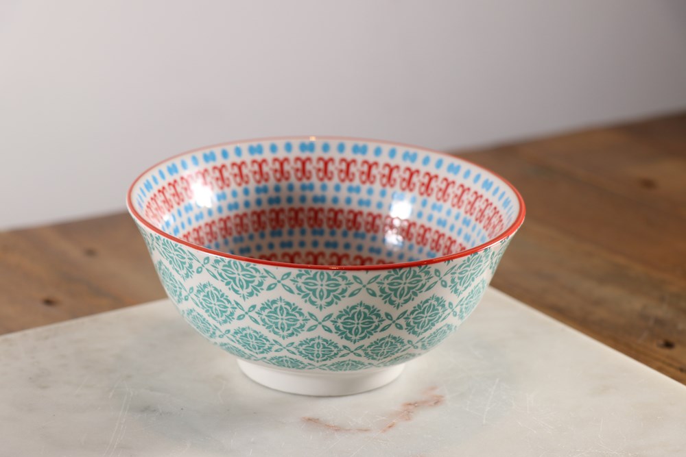 Red & Blue Porcelain Dinnerware | Full House Lebanon