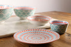 Red & Blue Porcelain Dinnerware | Full House Lebanon