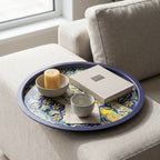 Large Metal Printed Serving Tray
