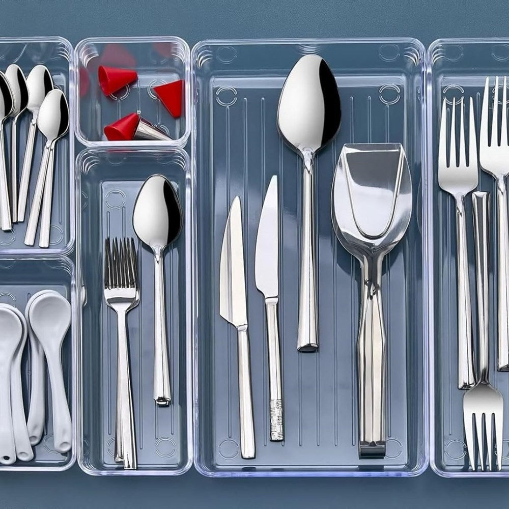 Acrylic Drawer Organizer Set (6 Pcs) | Full House Lebanon