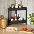 2 Tiers Corner Shelf Unit | Full House Lebanon